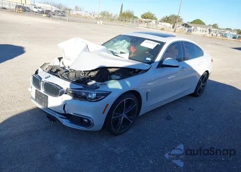 2019 BMW 430I Gran Coupe z USA, uszkodzony, nr VIN WBA4J1C58KBM18743